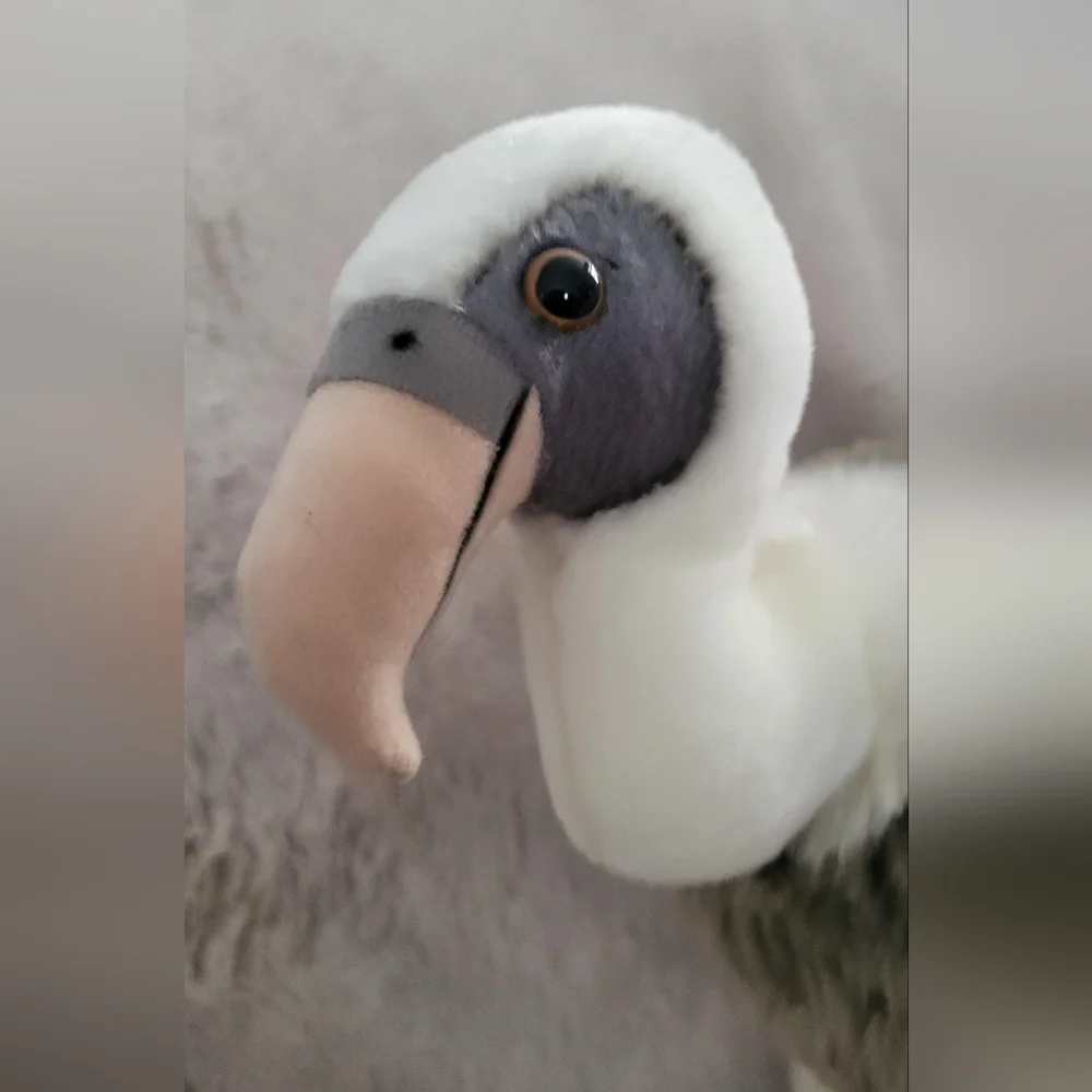 Plush Vulture. Tiger Tale Toys. - Picture 5 of 6